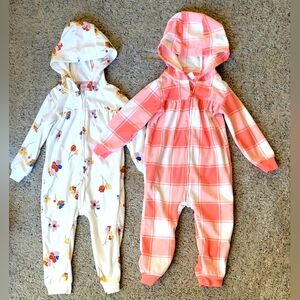 Baby Girl Jumper Footies Size 24M